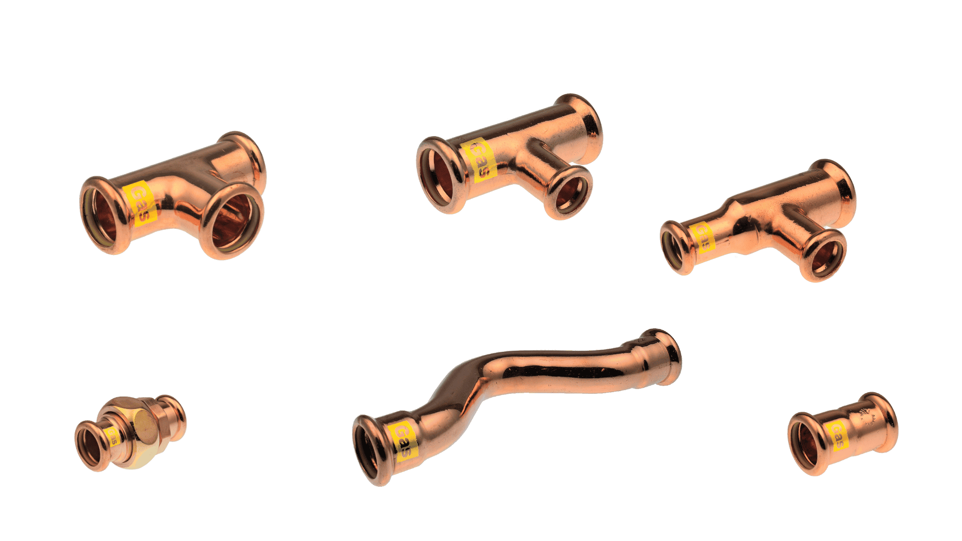 KAN-therm — Sistēma Copper Gas — Sistēmas ilustratīvais attēls